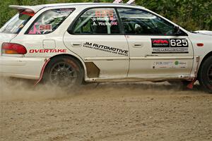 Aidan Hicks / John Hicks Subaru Impreza Wagon on SS3, Refuge I.