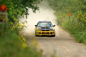 Steve Gingras / Katie Gingras Subaru Impreza on SS3, Refuge I.