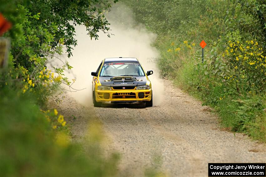 Steve Gingras / Katie Gingras Subaru Impreza on SS3, Refuge I.