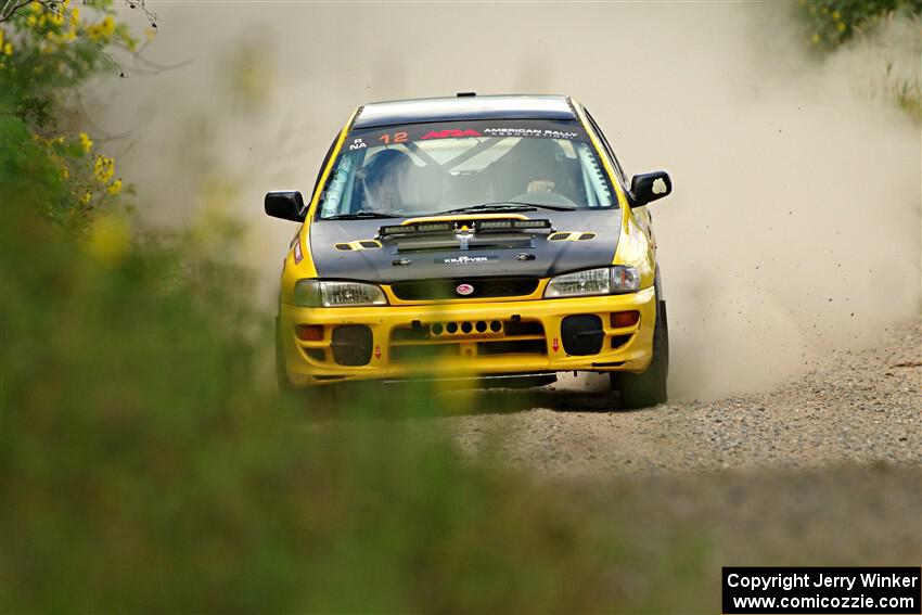 Steve Gingras / Katie Gingras Subaru Impreza on SS3, Refuge I.