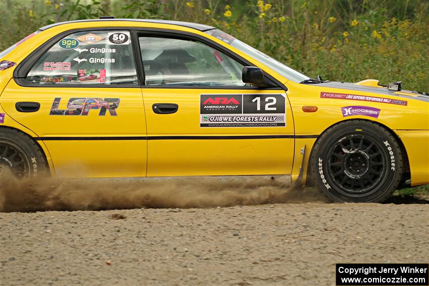 Steve Gingras / Katie Gingras Subaru Impreza on SS3, Refuge I.
