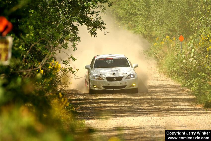 Richo Healey / Michelle Miller Lexus IS350 on SS3, Refuge I.