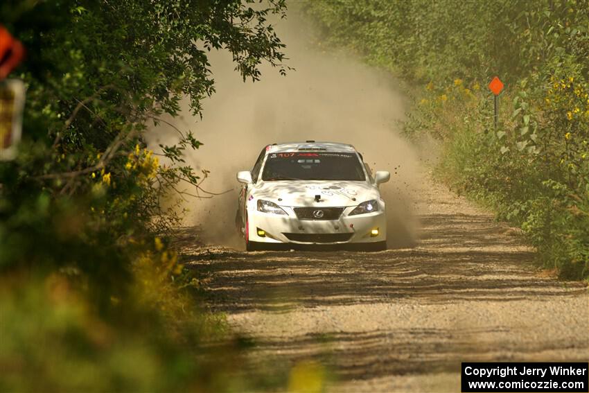 Richo Healey / Michelle Miller Lexus IS350 on SS3, Refuge I.
