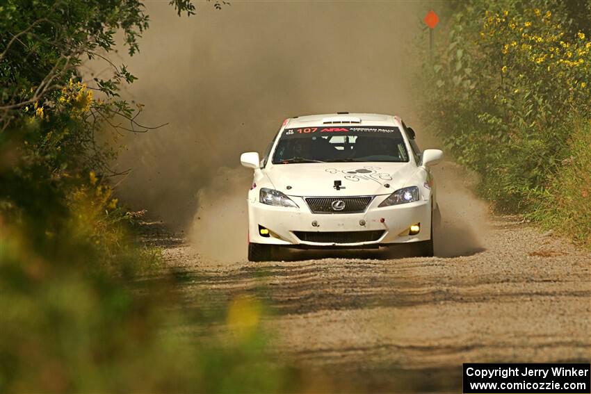 Richo Healey / Michelle Miller Lexus IS350 on SS3, Refuge I.