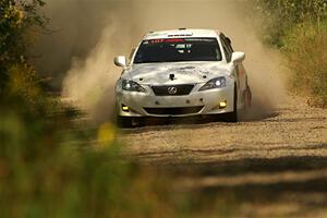 Richo Healey / Michelle Miller Lexus IS350 on SS3, Refuge I.
