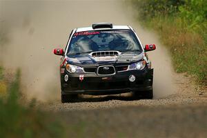 Scott Crouch / Elizabeth Crouch Subaru WRX on SS3, Refuge I.