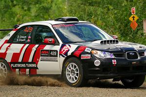 Scott Crouch / Elizabeth Crouch Subaru WRX on SS3, Refuge I.