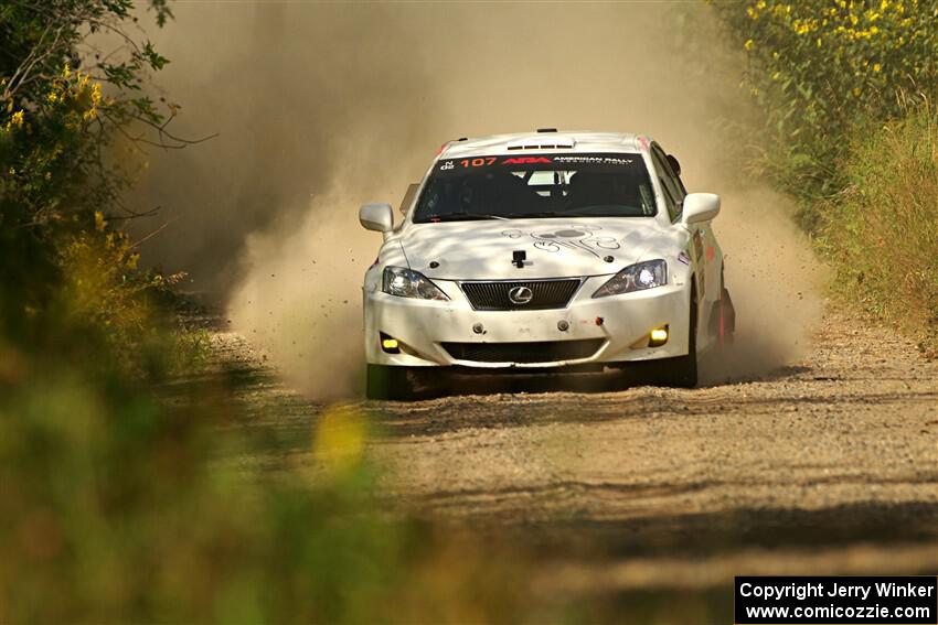 Richo Healey / Michelle Miller Lexus IS350 on SS3, Refuge I.