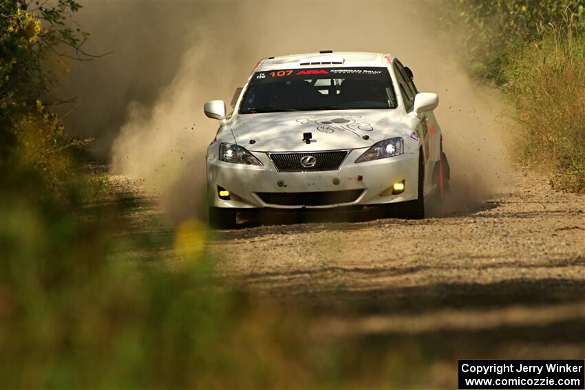 Richo Healey / Michelle Miller Lexus IS350 on SS3, Refuge I.