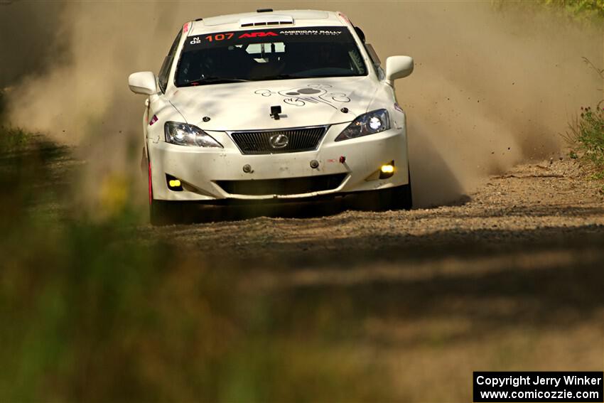 Richo Healey / Michelle Miller Lexus IS350 on SS3, Refuge I.
