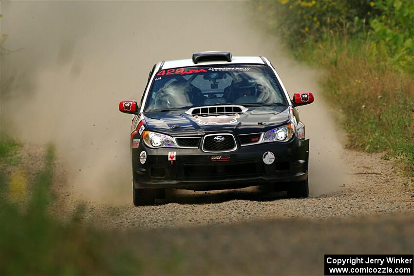 Scott Crouch / Elizabeth Crouch Subaru WRX on SS3, Refuge I.
