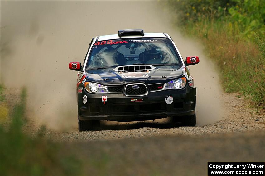 Scott Crouch / Elizabeth Crouch Subaru WRX on SS3, Refuge I.