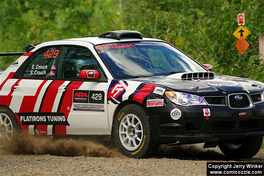 Scott Crouch / Elizabeth Crouch Subaru WRX on SS3, Refuge I.
