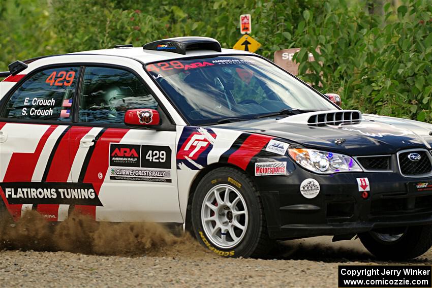 Scott Crouch / Elizabeth Crouch Subaru WRX on SS3, Refuge I.