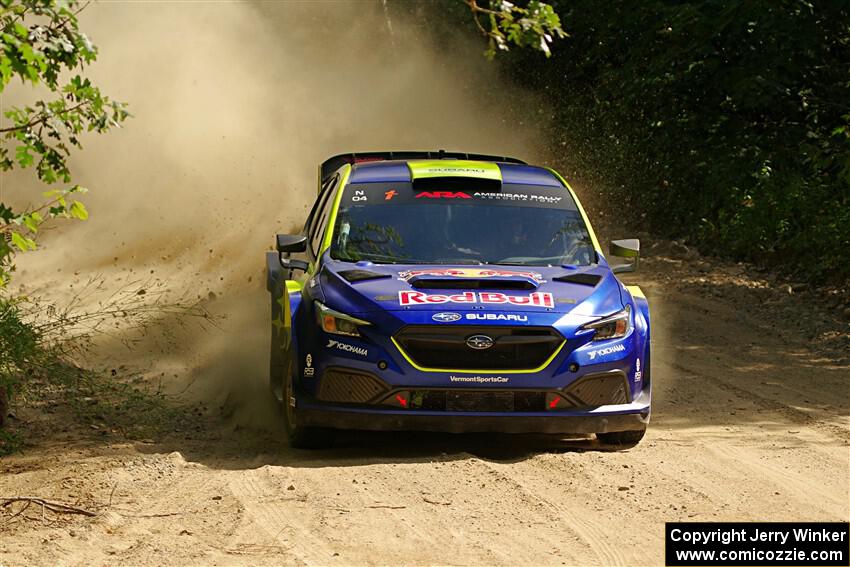 Brandon Semenuk / Keaton Williams Subaru WRX ARA25 on SS5, Steamboat I.