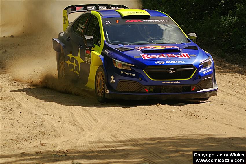 Brandon Semenuk / Keaton Williams Subaru WRX ARA25 on SS5, Steamboat I.