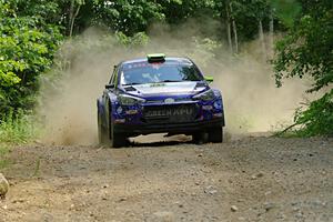 Patrick Gruszka / John Hall Hyundai i20 R5 on SS5, Steamboat I.