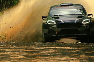 Javier Olivares / K.J. Miller Ford Fiesta Rally2 on SS5, Steamboat I.