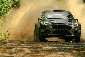 Javier Olivares / K.J. Miller Ford Fiesta Rally2 on SS5, Steamboat I.