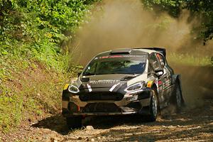Javier Olivares / K.J. Miller Ford Fiesta Rally2 on SS5, Steamboat I.