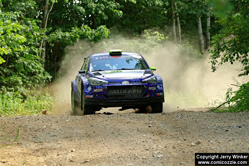 Patrick Gruszka / John Hall Hyundai i20 R5 on SS5, Steamboat I.