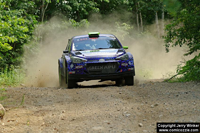 Patrick Gruszka / John Hall Hyundai i20 R5 on SS5, Steamboat I.