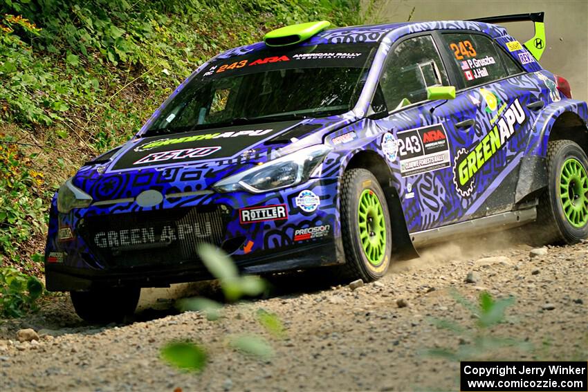 Patrick Gruszka / John Hall Hyundai i20 R5 on SS5, Steamboat I.