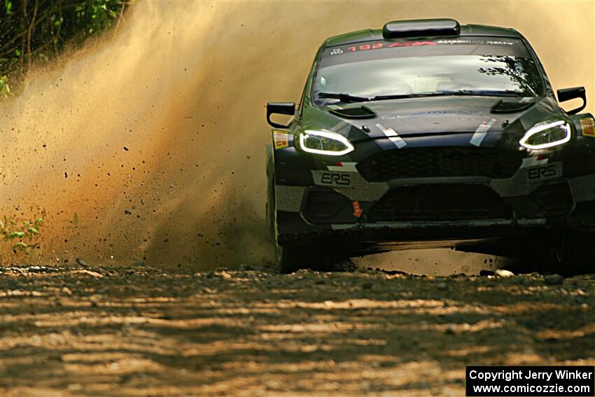 Javier Olivares / K.J. Miller Ford Fiesta Rally2 on SS5, Steamboat I.