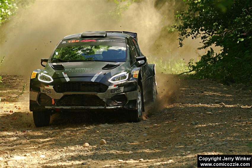 Javier Olivares / K.J. Miller Ford Fiesta Rally2 on SS5, Steamboat I.