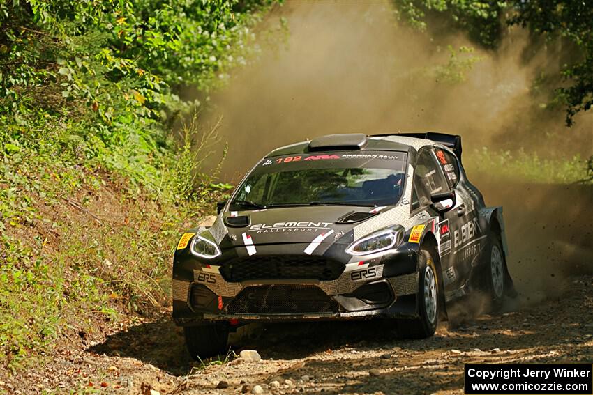 Javier Olivares / K.J. Miller Ford Fiesta Rally2 on SS5, Steamboat I.