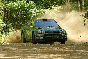 Alastair Scully / Stefan Trajkov Hyundai i20 R5 on SS5, Steamboat I.