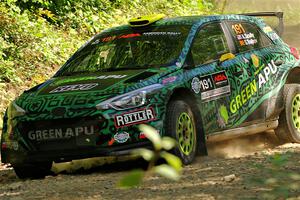 Alastair Scully / Stefan Trajkov Hyundai i20 R5 on SS5, Steamboat I.