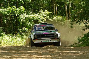 Seamus Burke / Gary McElhinney Ford Escort Mk II on SS5, Steamboat I.