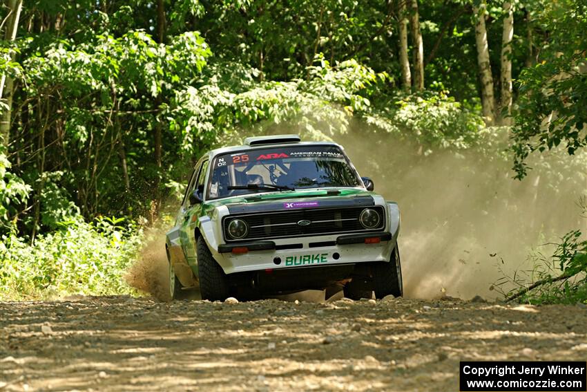 Seamus Burke / Gary McElhinney Ford Escort Mk II on SS5, Steamboat I.