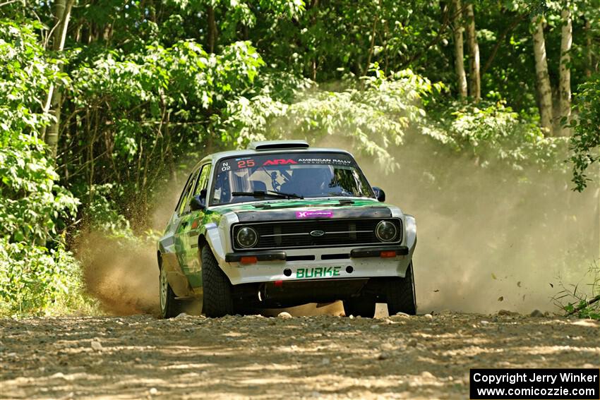 Seamus Burke / Gary McElhinney Ford Escort Mk II on SS5, Steamboat I.