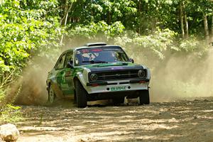 Seamus Burke / Gary McElhinney Ford Escort Mk II on SS5, Steamboat I.