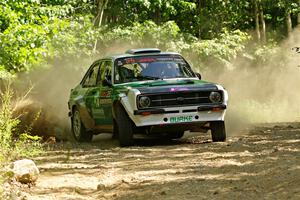 Seamus Burke / Gary McElhinney Ford Escort Mk II on SS5, Steamboat I.