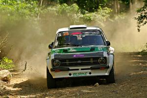 Seamus Burke / Gary McElhinney Ford Escort Mk II on SS5, Steamboat I.