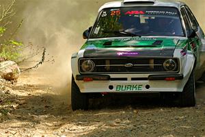 Seamus Burke / Gary McElhinney Ford Escort Mk II on SS5, Steamboat I.