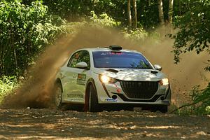 Sean Donnelly / Zach Pfeil Peugeot 208 Rally4 on SS5, Steamboat I.