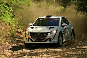 Sean Donnelly / Zach Pfeil Peugeot 208 Rally4 on SS5, Steamboat I.