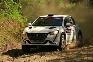 Sean Donnelly / Zach Pfeil Peugeot 208 Rally4 on SS5, Steamboat I.