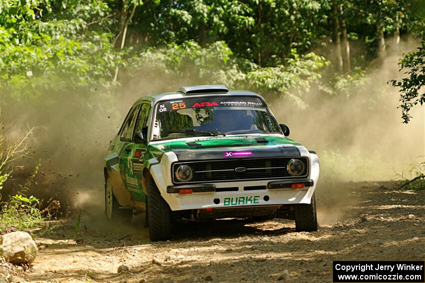 Seamus Burke / Gary McElhinney Ford Escort Mk II on SS5, Steamboat I.