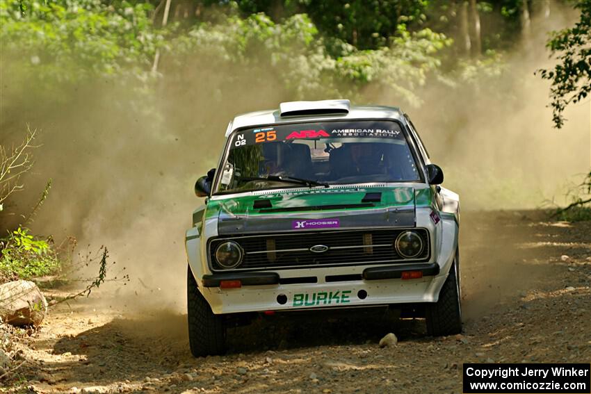 Seamus Burke / Gary McElhinney Ford Escort Mk II on SS5, Steamboat I.