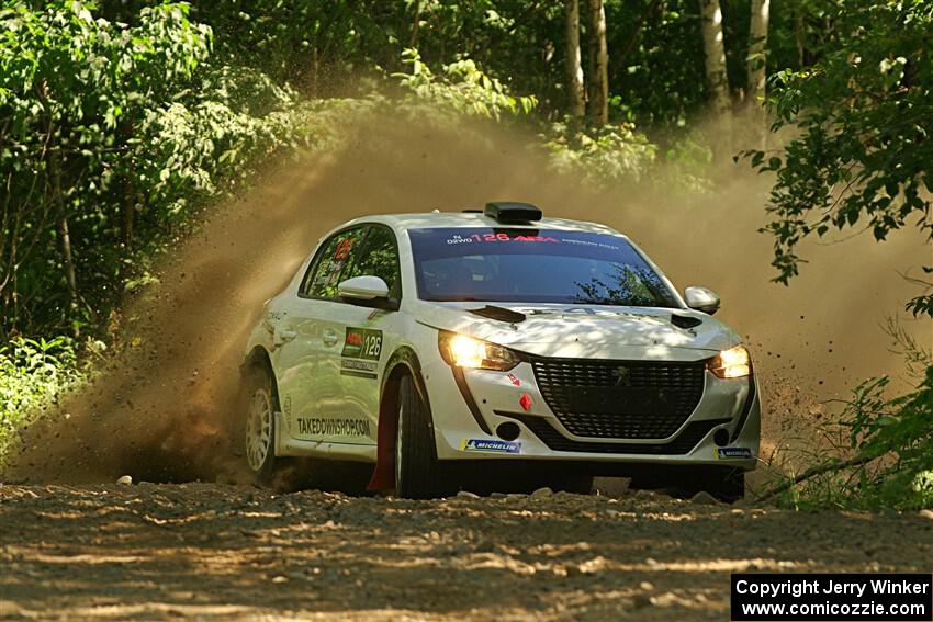 Sean Donnelly / Zach Pfeil Peugeot 208 Rally4 on SS5, Steamboat I.