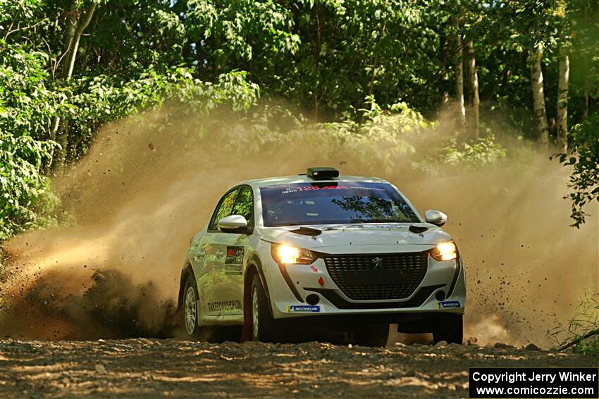 Sean Donnelly / Zach Pfeil Peugeot 208 Rally4 on SS5, Steamboat I.