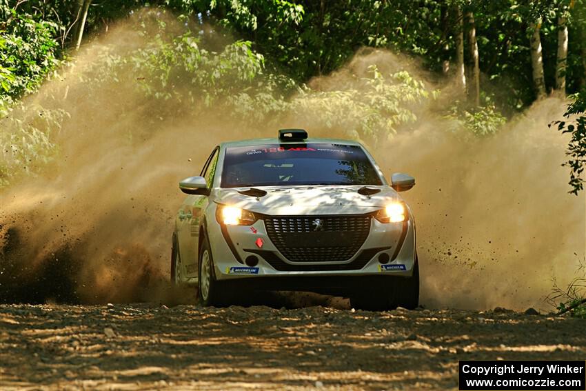 Sean Donnelly / Zach Pfeil Peugeot 208 Rally4 on SS5, Steamboat I.