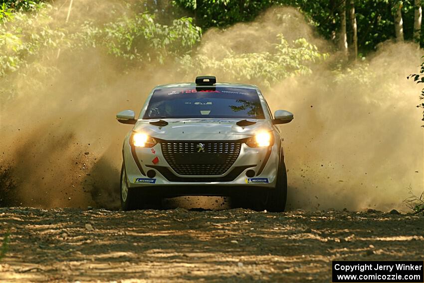 Sean Donnelly / Zach Pfeil Peugeot 208 Rally4 on SS5, Steamboat I.