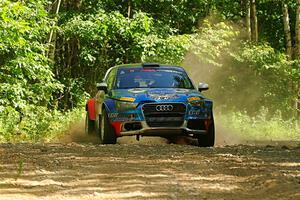 Roberto Yglesias / David Ma Audi A1 Maxx Rally on SS5, Steamboat I.