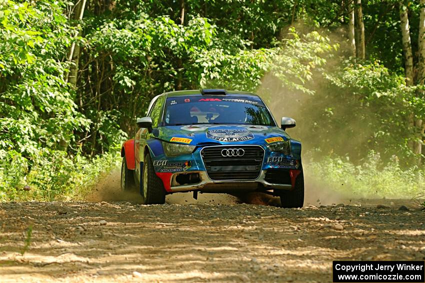 Roberto Yglesias / David Ma Audi A1 Maxx Rally on SS5, Steamboat I.